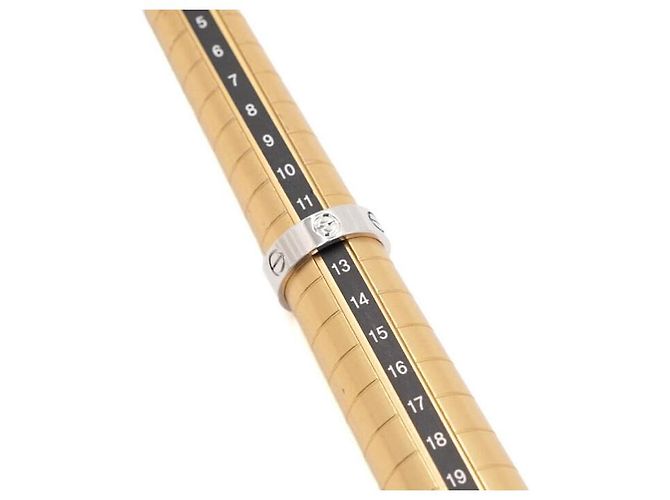 Cartier Classic Love Ring aus Weißgold Größe - Ansicht 4