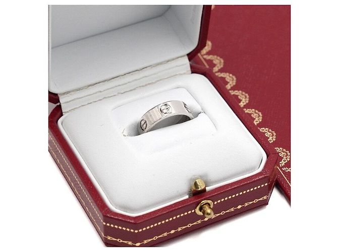 Cartier Classic Love Ring aus Weißgold Größe - Ansicht 5
