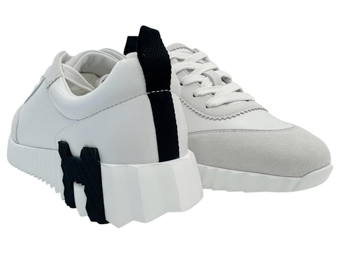 Hermès Sneakers ammortizzate da donna Bianco - vista 4