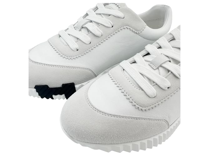Hermès Sneakers ammortizzate da donna Bianco - vista 5