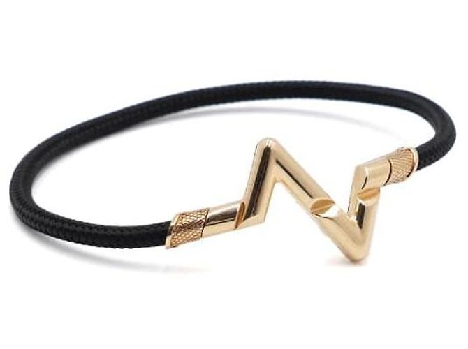 Louis Vuitton Bracciale Large Play Upside Down in Oro Giallo Multicolore - vista 3