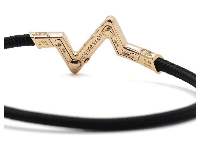 Louis Vuitton Bracciale Large Play Upside Down in Oro Giallo Multicolore - vista 4