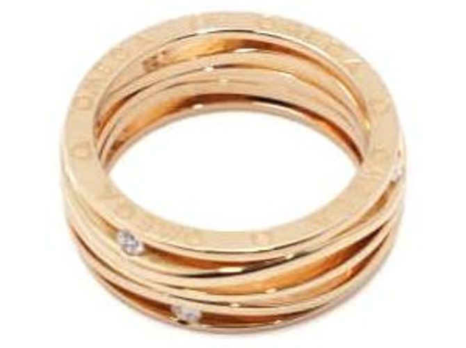Omega Gelbgold Diamant Aqua Ring Größe - Ansicht 2