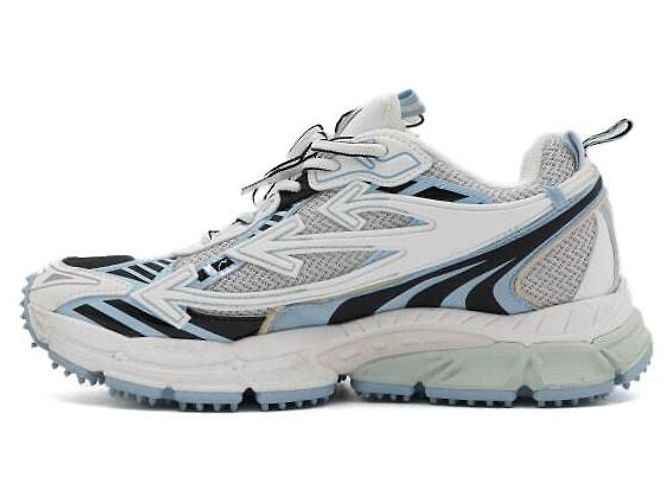 Off White Blue Mesh Be Right Back Damen Sneaker Blau - Ansicht 4