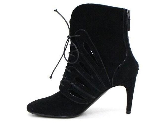 Bottega Veneta Stivaletti in scamosciato nero da donna - vista 4