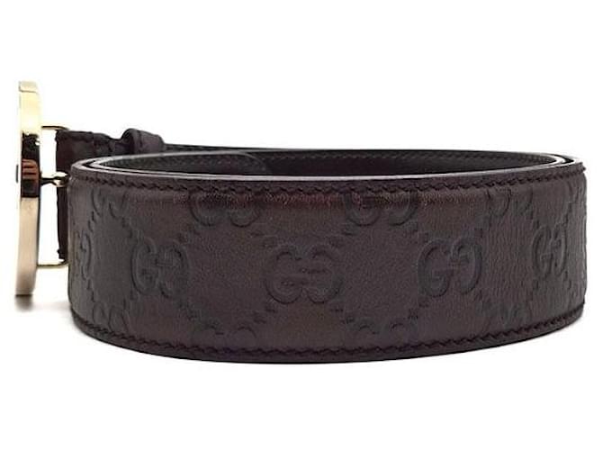 Gucci Interlocking Belt Brown - view 2