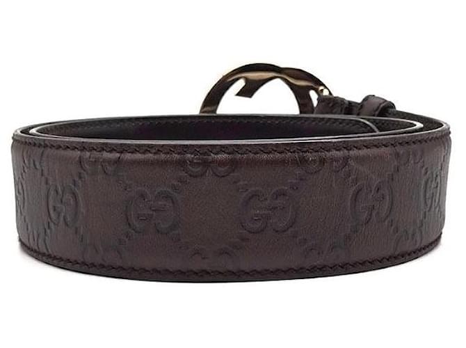 Gucci Interlocking Belt Brown - view 3