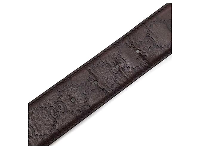 Gucci Interlocking Belt Brown - view 6