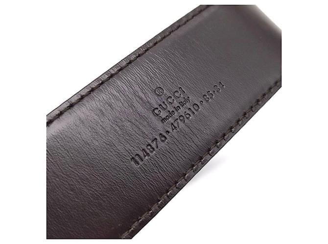 Gucci Interlocking Belt Brown - view 7