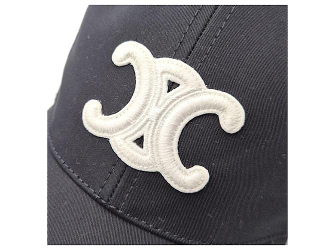 Céline Triomphe Baseball Cap Schwarz - Ansicht 6