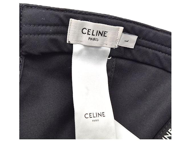 Céline Triomphe Baseball Cap Schwarz - Ansicht 7