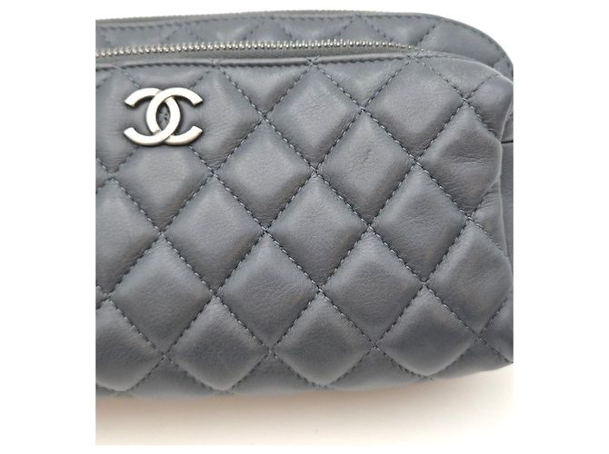 Chanel Borsa a tracolla con doppia zip Gray Series Marrone - vista 12