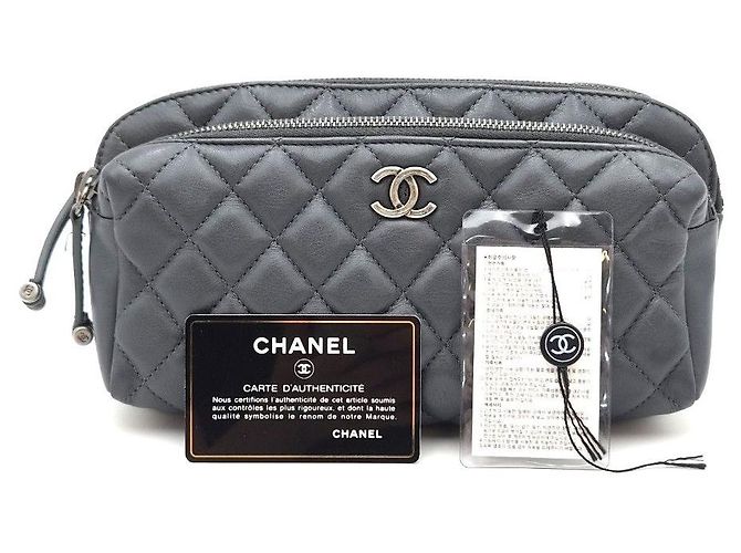 Chanel Borsa a tracolla con doppia zip Gray Series Marrone - vista 2