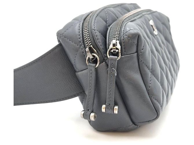 Chanel Borsa a tracolla con doppia zip Gray Series Marrone - vista 7