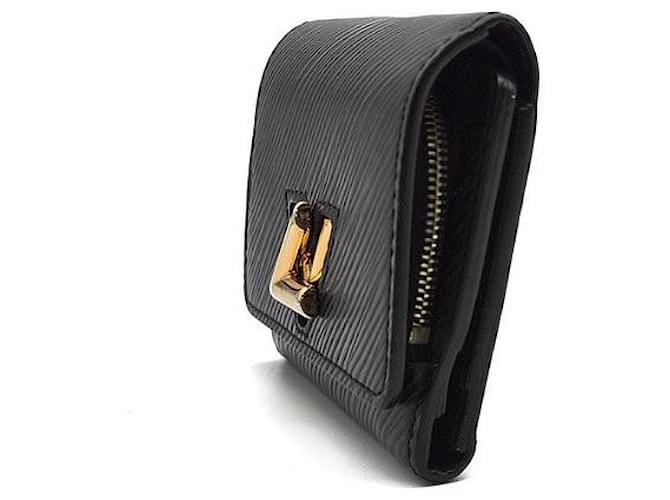 Louis Vuitton Epi Twist Compact Wallet Schwarz - Ansicht 2