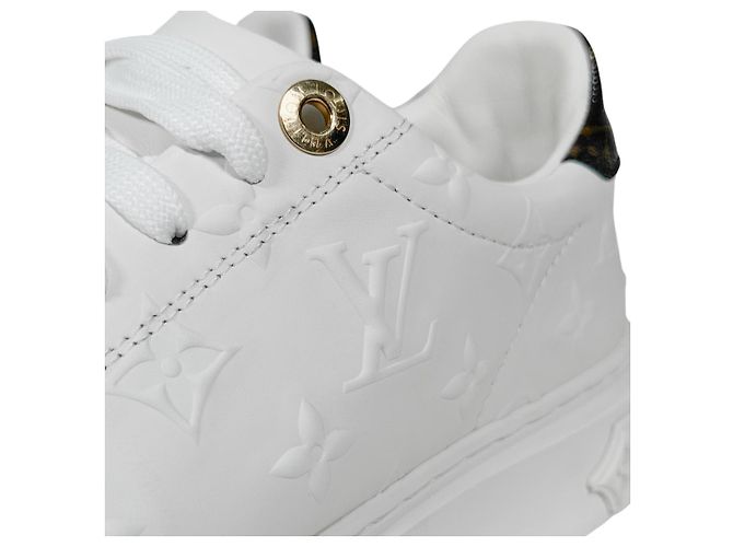 Louis Vuitton Timeout Monogram Low Top Sneaker White Weiß - Ansicht 12