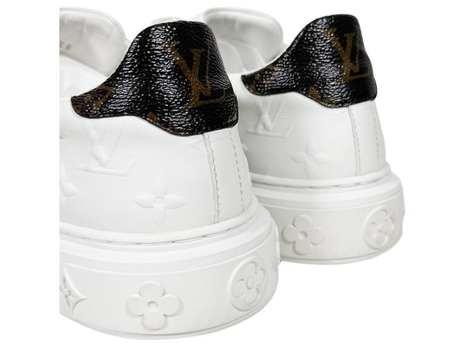 Louis Vuitton Timeout Monogram Low Top Sneaker White Weiß - Ansicht 13