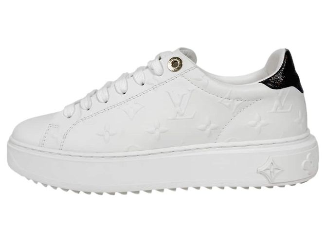 Louis Vuitton Timeout Monogram Low Top Sneaker White Weiß - Ansicht 6