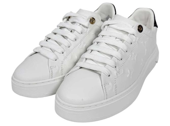 Louis Vuitton Timeout Monogram Low Top Sneaker White Weiß - Ansicht 7