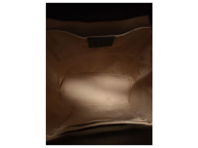 Gucci Piccola borsa bucket Ophidia in pelle nera Nero - vista 4