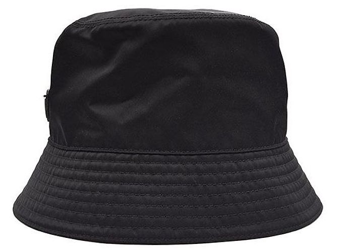 Prada Cappello bucket in Re-Nylon Nero - vista 2