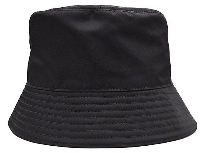 Prada Cappello bucket in Re-Nylon Nero - vista 3