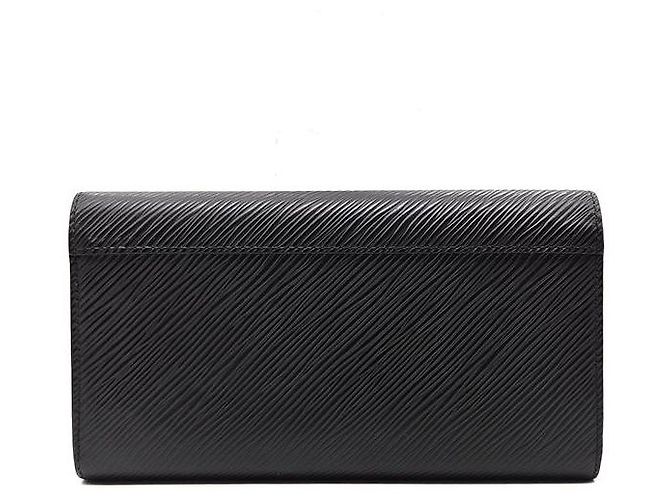 Louis Vuitton Epi Twist Long Wallet Black - view 3