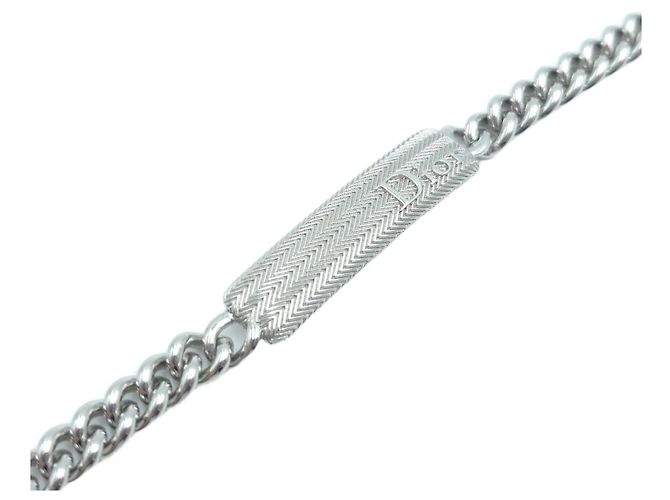 Dior Bracciale a catena Guilloch Silver Argento - vista 10