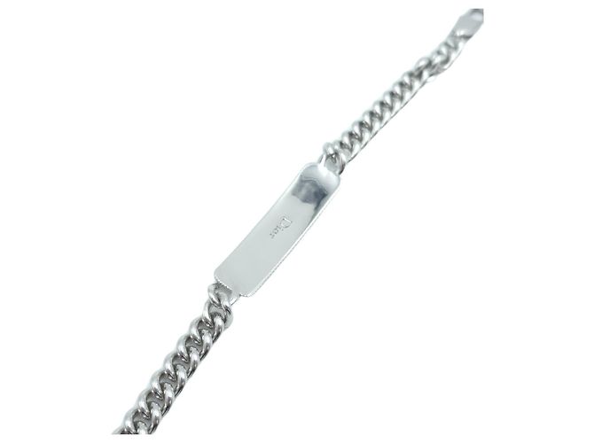 Dior Bracciale a catena Guilloch Silver Argento - vista 13
