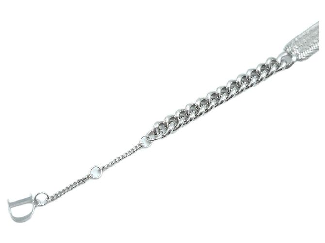 Dior Bracciale a catena Guilloch Silver Argento - vista 4