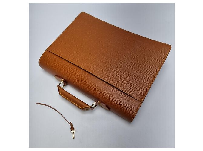 Louis Vuitton Valigetta Camel (Premium, Unisex) Marrone - vista 10