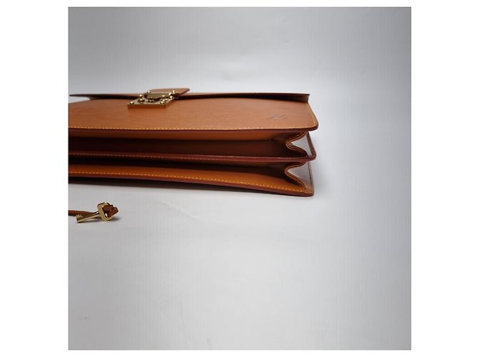 Louis Vuitton Valigetta Camel (Premium, Unisex) Marrone - vista 13