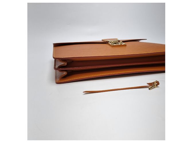 Louis Vuitton Valigetta Camel (Premium, Unisex) Marrone - vista 14