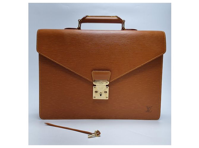 Louis Vuitton Valigetta Camel (Premium, Unisex) Marrone - vista 2