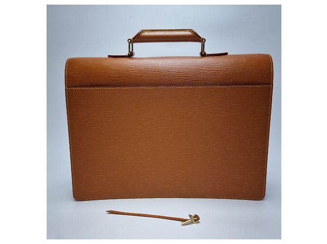 Louis Vuitton Valigetta Camel (Premium, Unisex) Marrone - vista 7