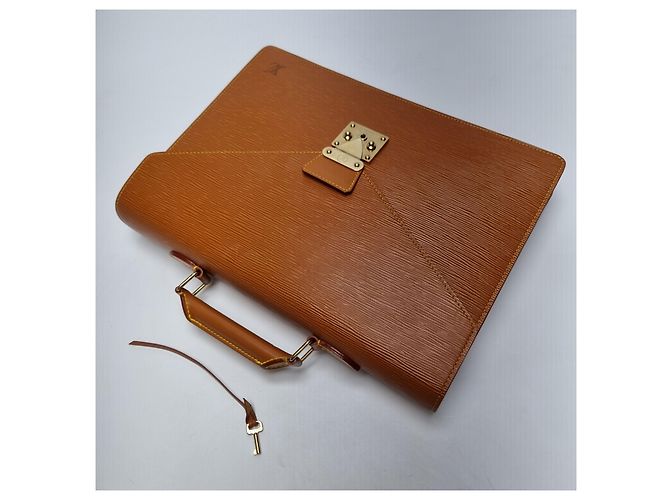 Louis Vuitton Valigetta Camel (Premium, Unisex) Marrone - vista 8