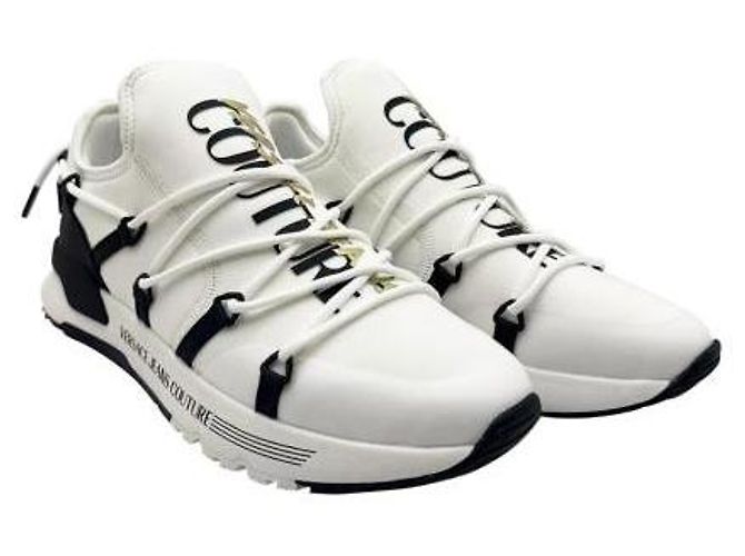 Versace Baskets Dynamic Blanc - vue 4