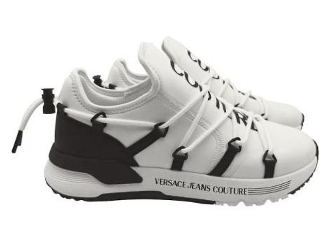 Versace Baskets Dynamic Blanc - vue 6