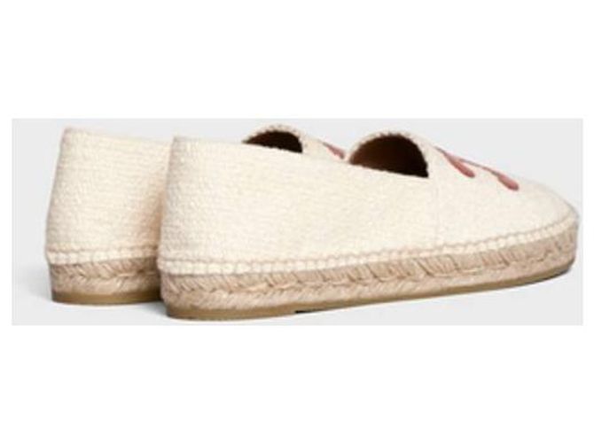 Céline Espadrilles piatte con patch firmato Triomphe - vista 6