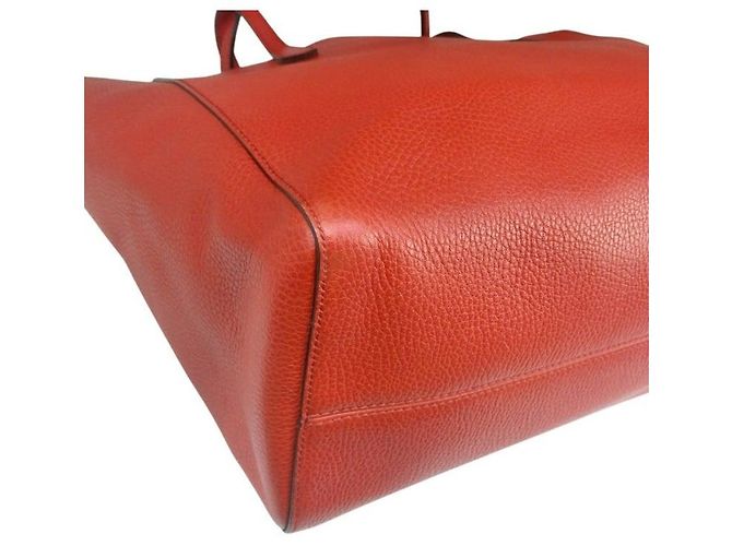 Gucci Borsa shopper Swing Medium in pelle di vitello rossa, borsa a tracolla da donna Rosso - vista 7