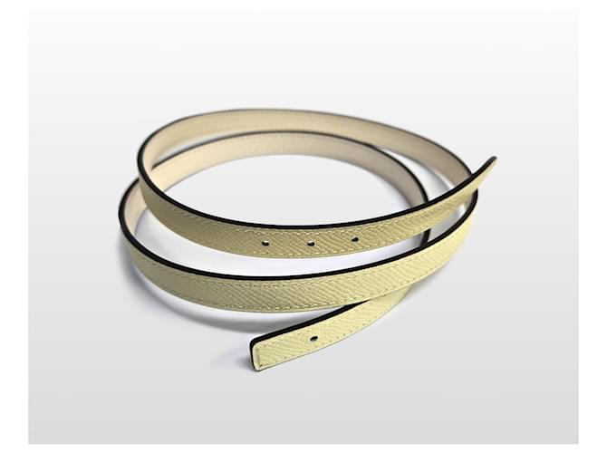Hermès Cinturón reversible con hebilla Blanco - vista 4