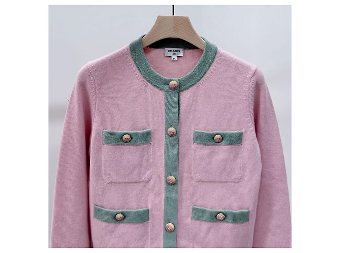 Chanel Cashmere Cruise Cardigan Rosa Pink - Ansicht 2