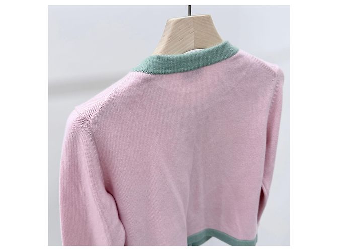 Chanel Cashmere Cruise Cardigan Rosa Pink - Ansicht 5