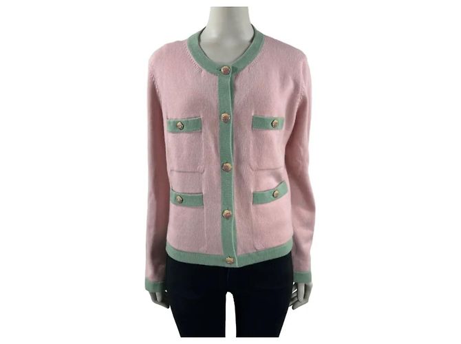 Chanel Cashmere Cruise Cardigan Rosa Pink - Ansicht 8