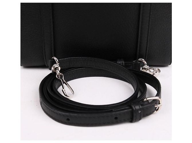 Balenciaga Borsa a Spalla Everyday XXS Nera Nero - vista 7