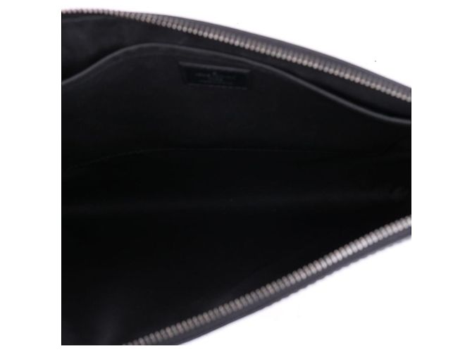 Louis Vuitton Pochette Discovery Black Large Clutch Bag Nero - vista 10
