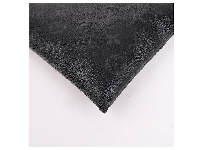Louis Vuitton Pochette Discovery Black Large Clutch Bag Nero - vista 9