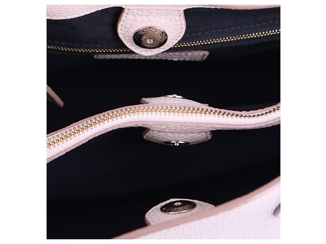 Burberry Borsa Tote e Borsa a Spalla Banner Medium Ivory Bianco - vista 13