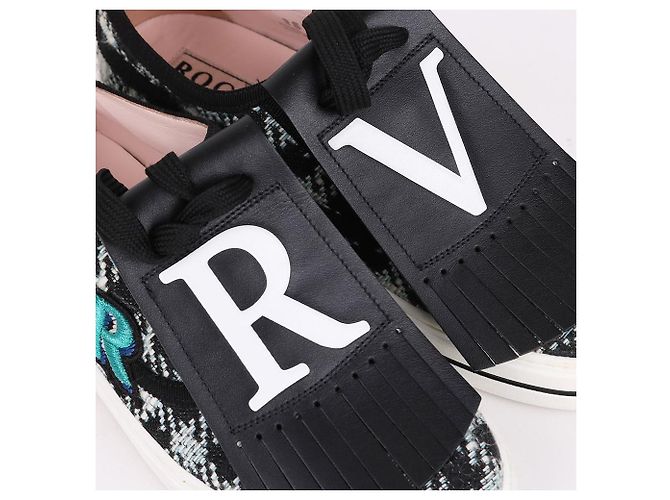 Roger Vivier Sneaker Call Me Vivier RV da donna Nero - vista 5