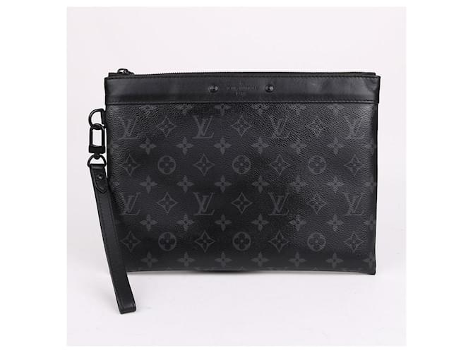 Louis Vuitton Pochette Eclipse Go Noir - vue 2